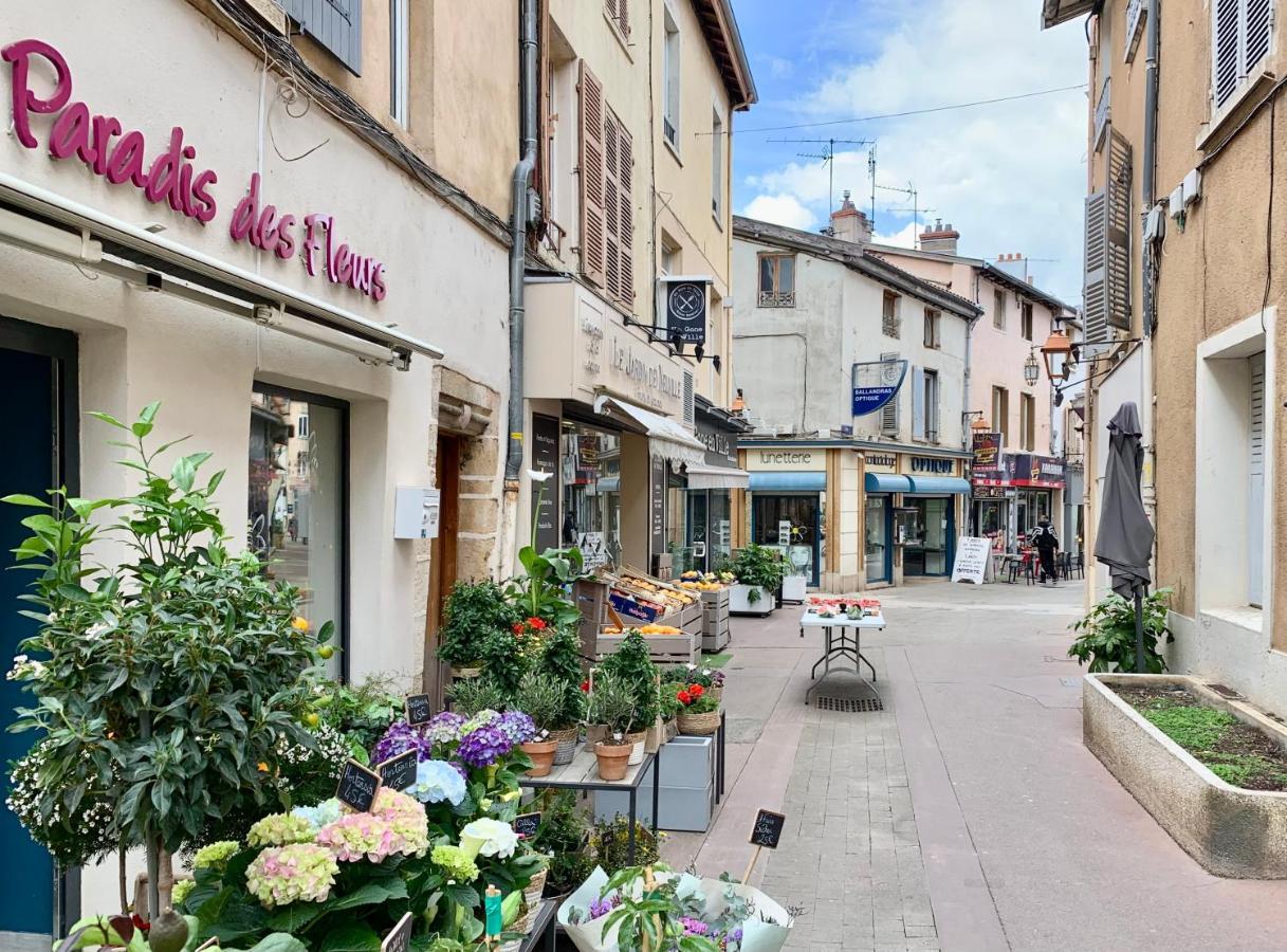 Charmant Appartement Au Coeur De Neuville - Lyon A 20Mn Exteriér fotografie