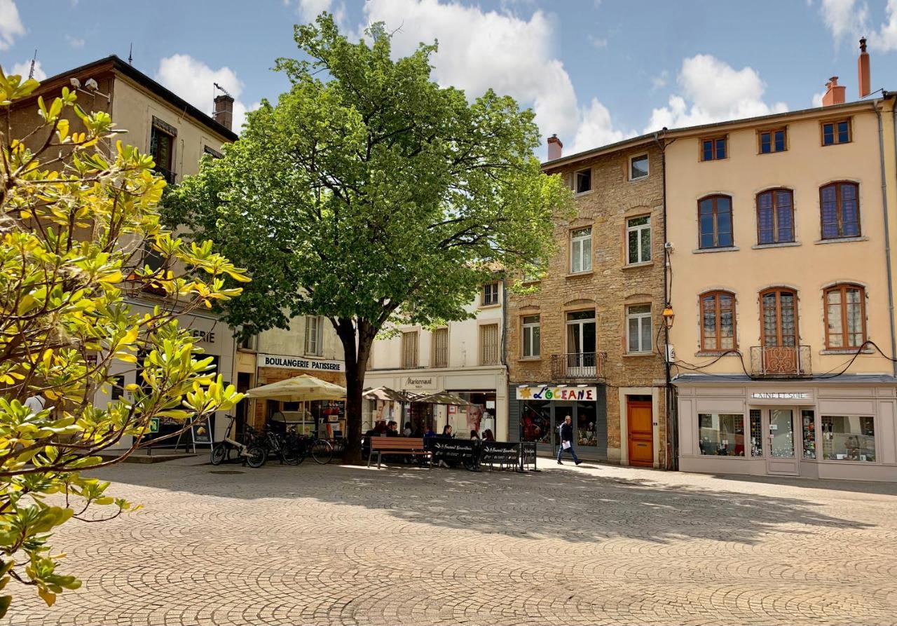 Charmant Appartement Au Coeur De Neuville - Lyon A 20Mn Exteriér fotografie